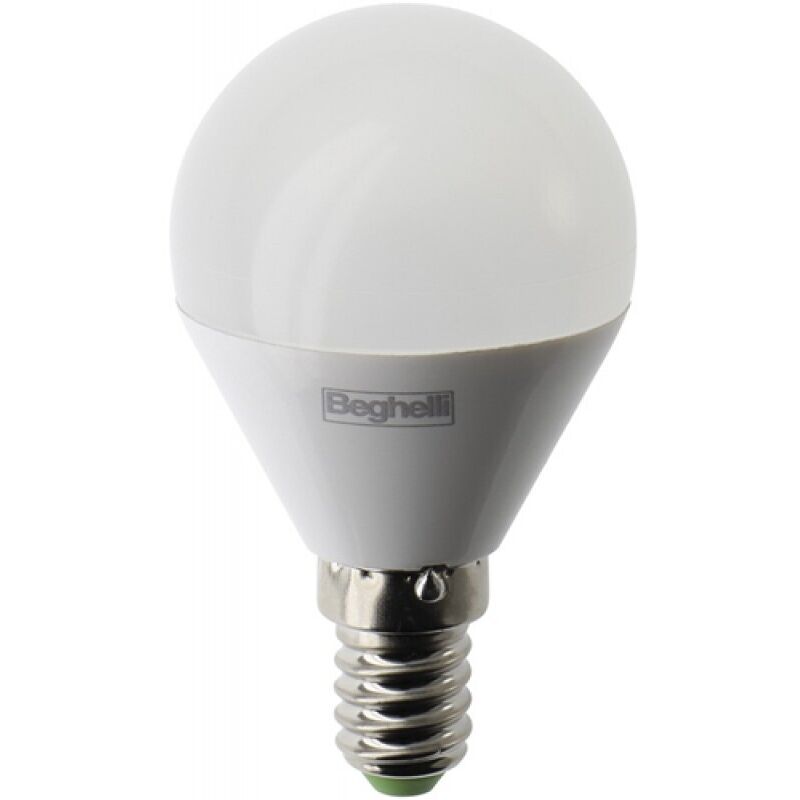 Lampada Led Beghelli Saving Sfera Smerigliata E14 5w Luce Fredda 45...
