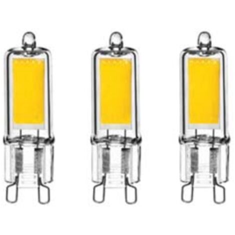 Lampada led bispina g9 set 3 pezzi 2w - g9 - 2700°k calda - 200 lumen  240° 2 pezzi Duracell lighting