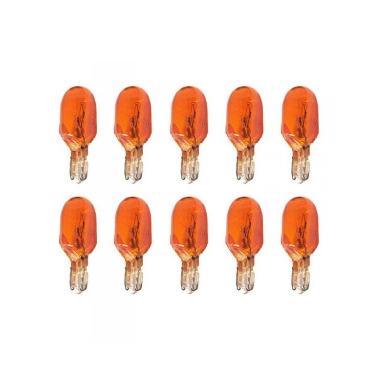 Carall - 10 Pezzi Lampada Alogena T10 WY5W 12V 5W