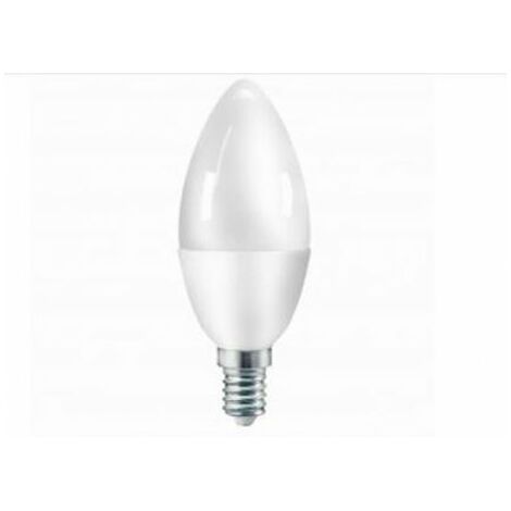 Lampada Led Candela C37 E14 5.5W Luce Naturale (Flc37B6W65K14)