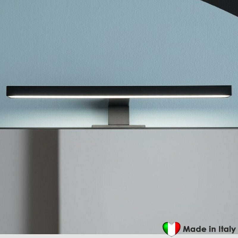 Image of Incanthoo - Lampada Led compab - Made In Italy - Nero Opaco - Dim. 30 cm - 4.9 w - 230 Volt - Risparmio Energetico Classe a