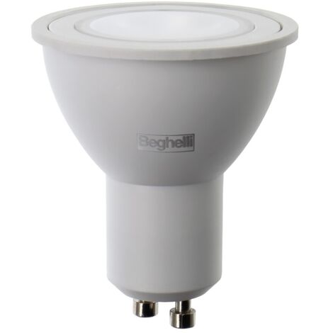 Lampada Led con attacco GU10 7W 600LM 3000K 230Vac Beghelli 56857