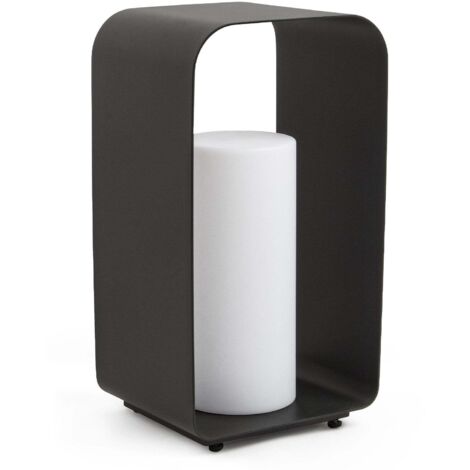 LAMPADA LED CON PORTA RIDLEY CON TELECOMANDO BIANCA