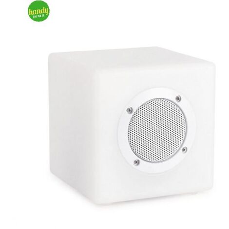 Lampada LED Cubo Speaker Bizzotto PE 15x15cm