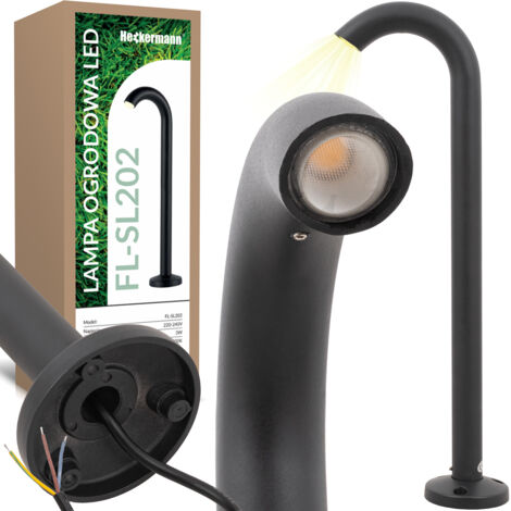 Lampada LED da esterno Heckermann FL-SL202