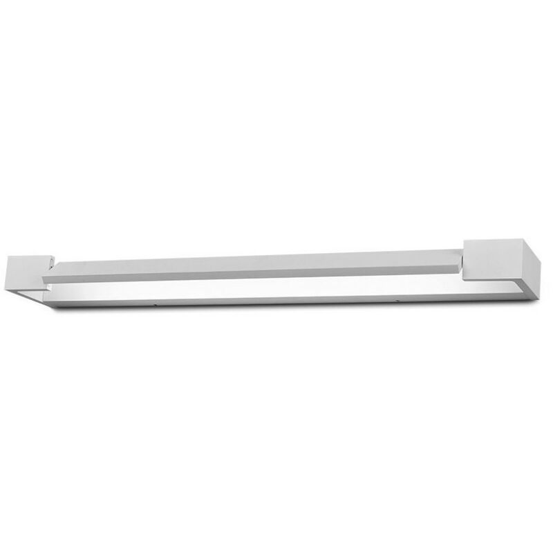 Image of 18W LED Wall Lamp White Boddy IP44 3000K