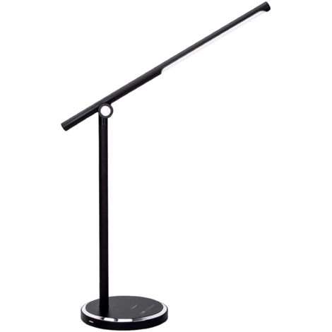 Lampada LED da Scrivania 8W 3000/6000K Nero AIGOSTAR - Uscita USB