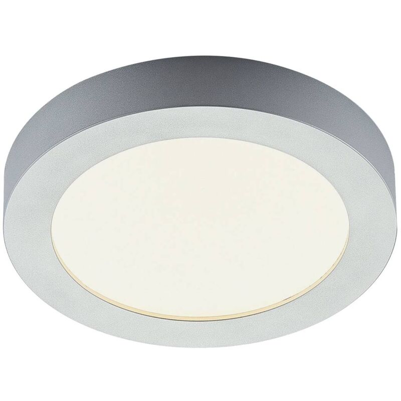 Image of Arcchio Plafoniera LED Marlo argento 3.000K rotonda 25,2cm - argento, bianco