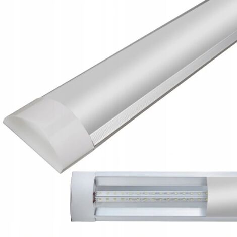LAMPADA LED DA SUPERFICIE 120 cm GARAGE ANTI-SCINTILLIO 10 pezzi FREDDO FORTE