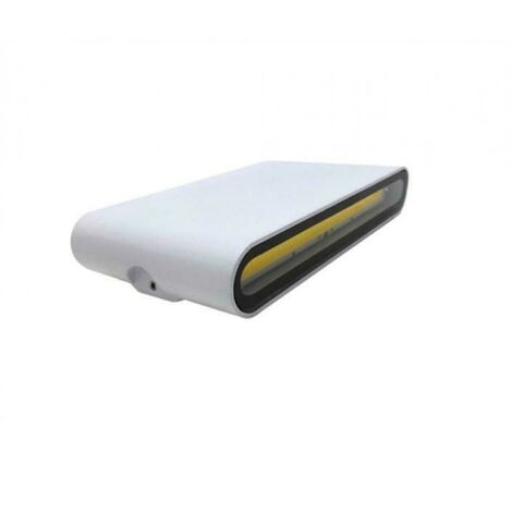 Lampada led doppio luce 12w grigio applique da esterno da parete 230v led cob  4200k