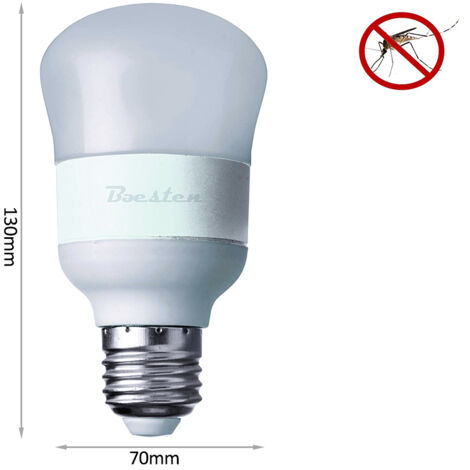 Lampada Led E27 Anti Zanzara Repellente 11W A70 AC110V 220V CCT 1800K 3800K 5800K 3 In 1 Triled B11WYMR
