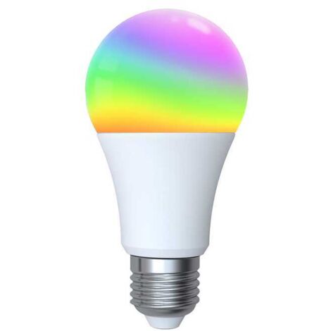 Lampada Led E27, ZigBee 3.0, RGB+CW, TUYA, Smart Life, AC 90-250V, 50/60HZ, 9W, 60X117mm, IP20, SHZ62709
