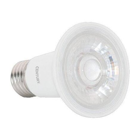 Lampada led faretto spot light par20 century naturale volt 230 watt 8 lumen 640 e27 r63