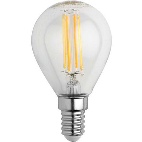 Lampadina filamento LED dimmerabile E14 punta candela opale 3W 250 lm 2350K