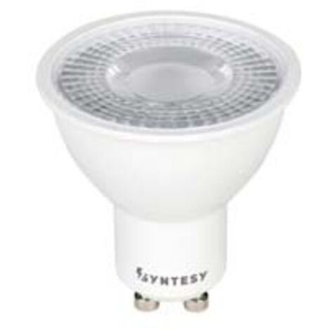 LAMPADA LED GU10- - 4w - GU10 - 6500 °K fredda - 345 lm - cl. en.F - 10 pezzi SYNTESY