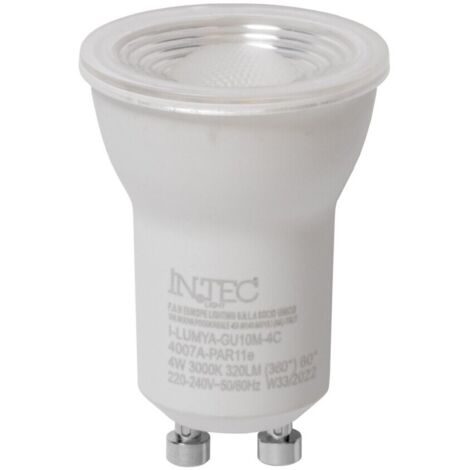 LAMPADA LED GU10 MINI 4W 3000K 320LM D.34MM