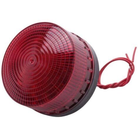 Lampada LED industriale a flash, corrente alternata 220 V, lampada a flash rossa di avvertimento per incidenti, modello LTE-5061