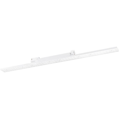 "Lampada LED lineare MAXWELL con adattatore trifase bianco 48W 3000K (luce calda)"