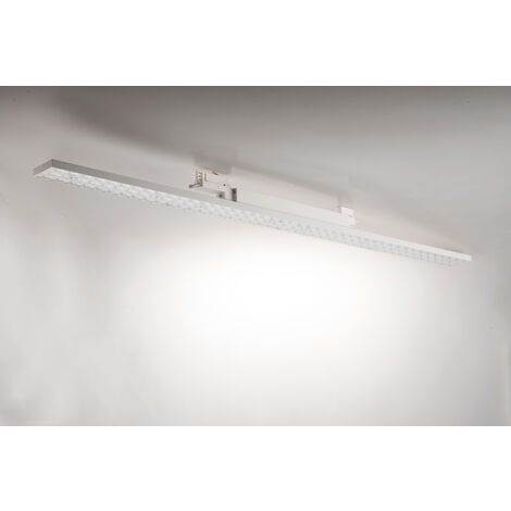 Lampada LED lineare MAXWELL con adattatore trifase bianco 48W 4000K (luce naturale)