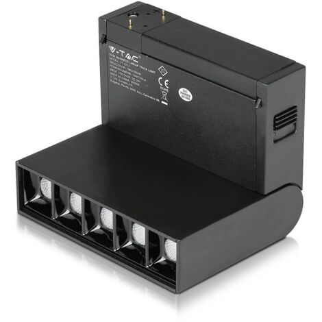 Lampada Led Lineare Regolabile 5X2W 24V Caldo 3000K CRI 90 UGR 19 Per Sistema Binario Magnetico SKU-7962