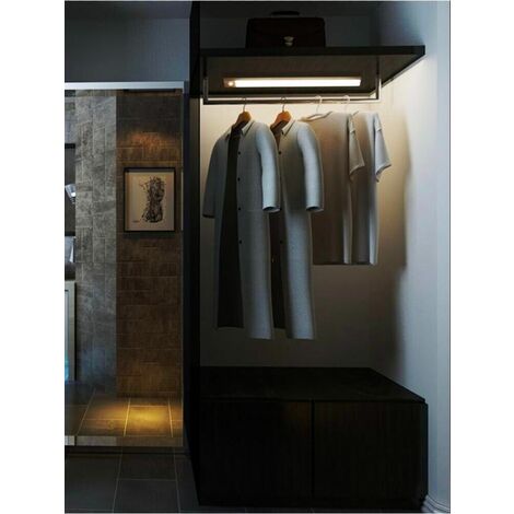 Lampada Led Luce Naturale Sensore Crepuscolare Rileva Movimento Ricaricabile 3 W