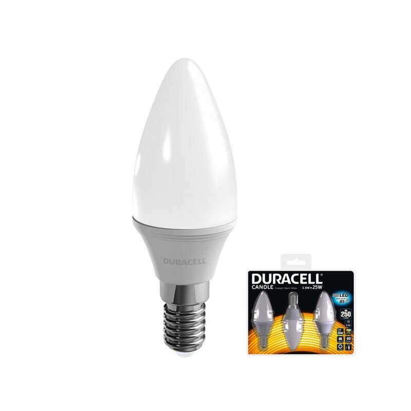 Image of Duracell Lighting - lampada led oliva E14 w 3,8 2700K Pz 3 duracell