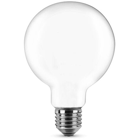 Lampada Led Opale Globo G95 a Filamento E27 9W Luce Fredda LAMPADA LED OPALE GLOBO G95 A FILAMENTO E27 9W LF | PZ