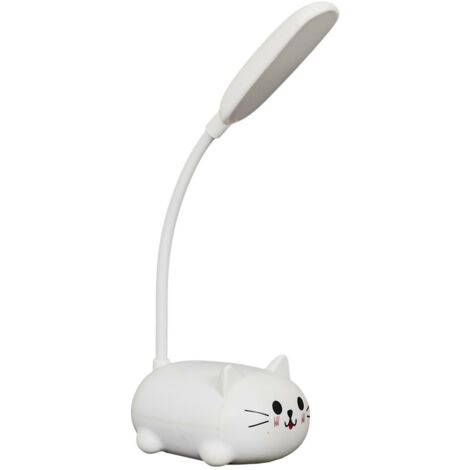 LAMPADA LED per cameretta bambini Kitty bianca USB
