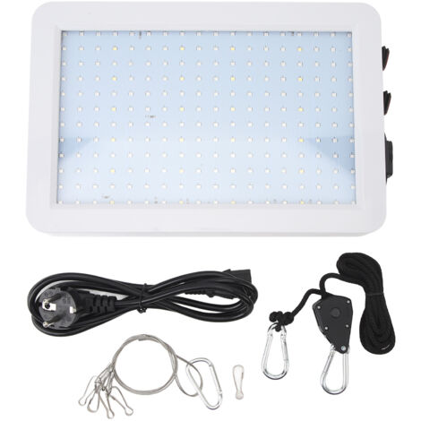 Lampada LED per la coltivazione ad alta luminosità, impermeabile, a spettro completo e con 2 modalità di illuminazione, ideale per ortaggi e fiori da interno.