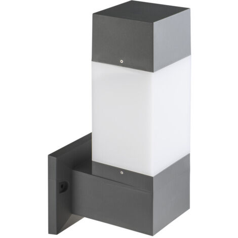 Lampada LED per pareti esterne - Grafite - IP54 - E27 - 435x170mm