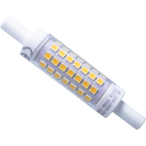 Lampada Led R7S 78mm 9W 1020lm Bianco Freddo 6000K Diametro 28mm 36