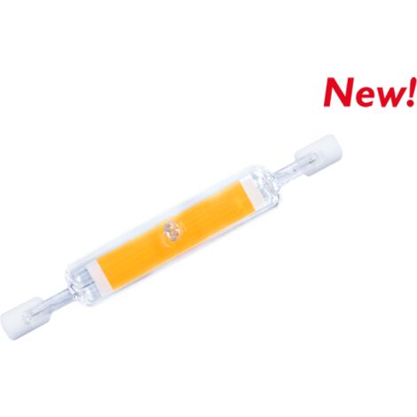 Lampada Led R7S in Vetro 78mm 4W 2700 K NOVALINE