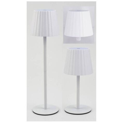 LAMPADA LED RICARICABILE 3 IN 1 ALBA BIANCO - 12 pezzi
