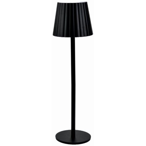 LAMPADA LED RICARICABILE 3 IN 1 ALBA NERO