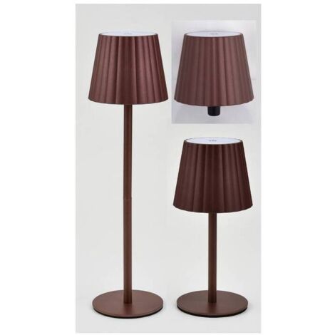 LAMPADA LED RICARICABILE 3 IN 1 ALBA RUGGINE - 12 pezzi