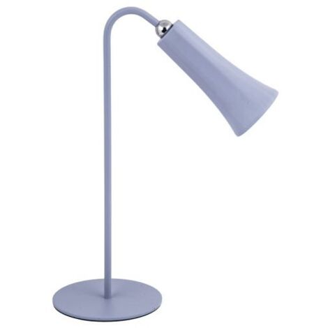 LAMPADA LED RICARICABILE DA TAVOLO ALICE LILLA 12 PZ