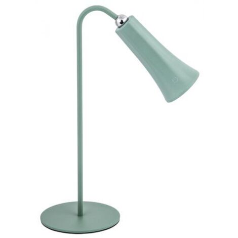 LAMPADA LED RICARICABILE DA TAVOLO ALICE VERDE 12 PZ
