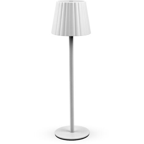 LAMPADA LED RICARICABILE DA TAVOLO AURORA BIANCO- 12,0 pz