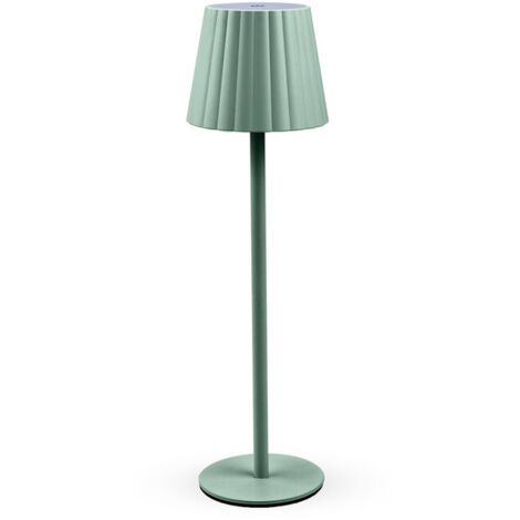 LAMPADA LED RICARICABILE DA TAVOLO AURORA VERDE- 12,0 pz
