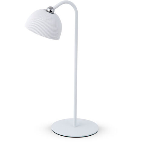 LAMPADA LED RICARICABILE DA TAVOLO ELLIOT BIANCO- 12,0 pz