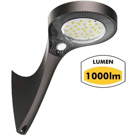 Luce Solare Led Esterno con Sensore di Movimento [228LED/3Modes] Luci Solari  da Esterno con Telecomando, IP65 Impermeabile LED Lampade Solari da Esterni  con Estensore da 5M Giardino Garage [4 Pezzi ]