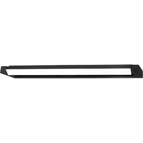 Lampada LED sopra specchio LOVIS nera 120cm 4200K IdeaLED