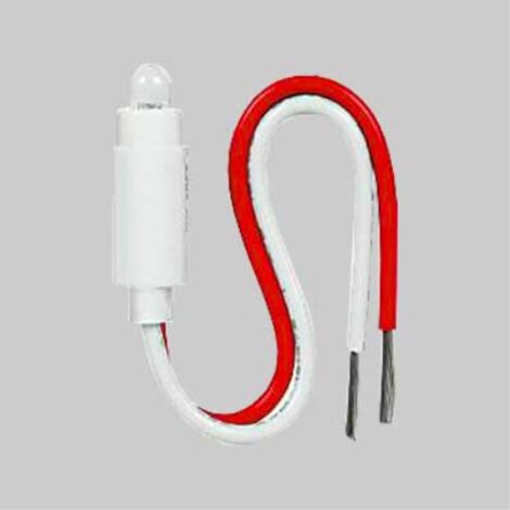 Lampada led spia per pulsante illuminabile cavo 100 mm EC ELETTROCANALI
