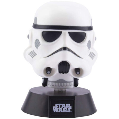 Lampada LED Star Wars Stormtrooper 10cm - Luce Icona Decorativa PP6383SW