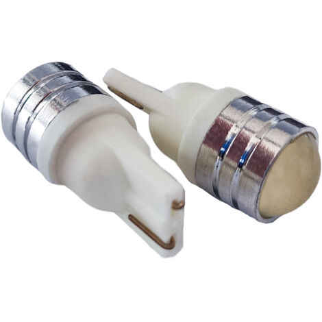 Lampada Led T10 W5W 1 COB da 1W Bianco Luci Posizione 12V