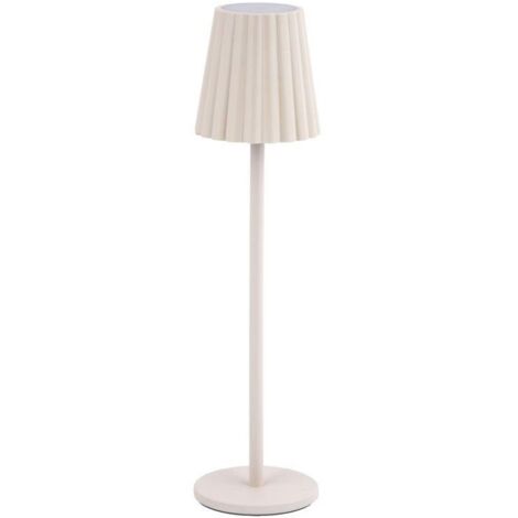 LAMPADA LED TAVOLO MINU CM28  BEIGE