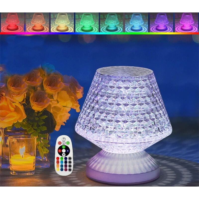 BES - Lampada led Tavolo Senza Fili Touch