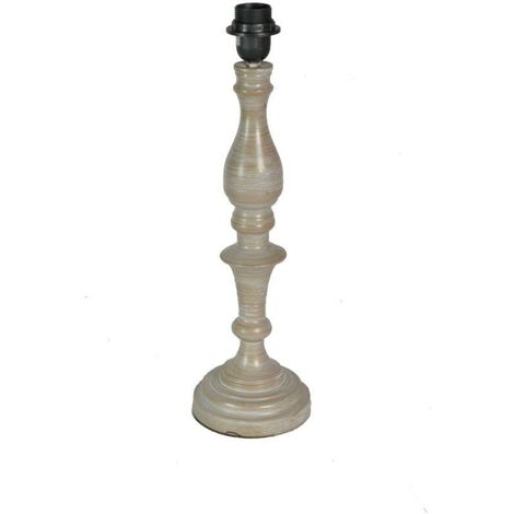Lampada metallo tortora cm 30h58