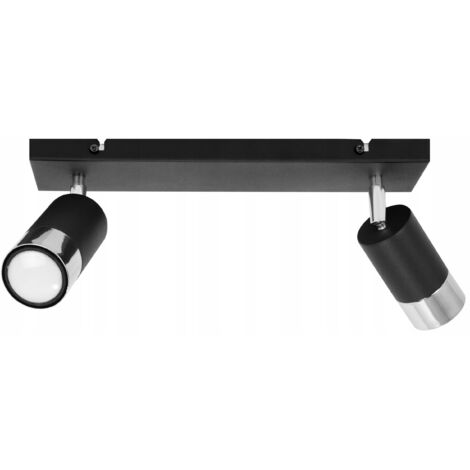 LAMPADA MODERNA CON FARETTO RIFLETTORE DA SOFFITTO E DA PARETE