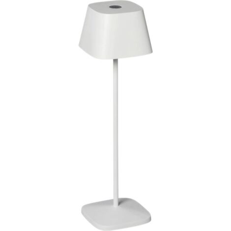 Lampada Moderna Portatile Bianca 36 cm LED Konstsmide